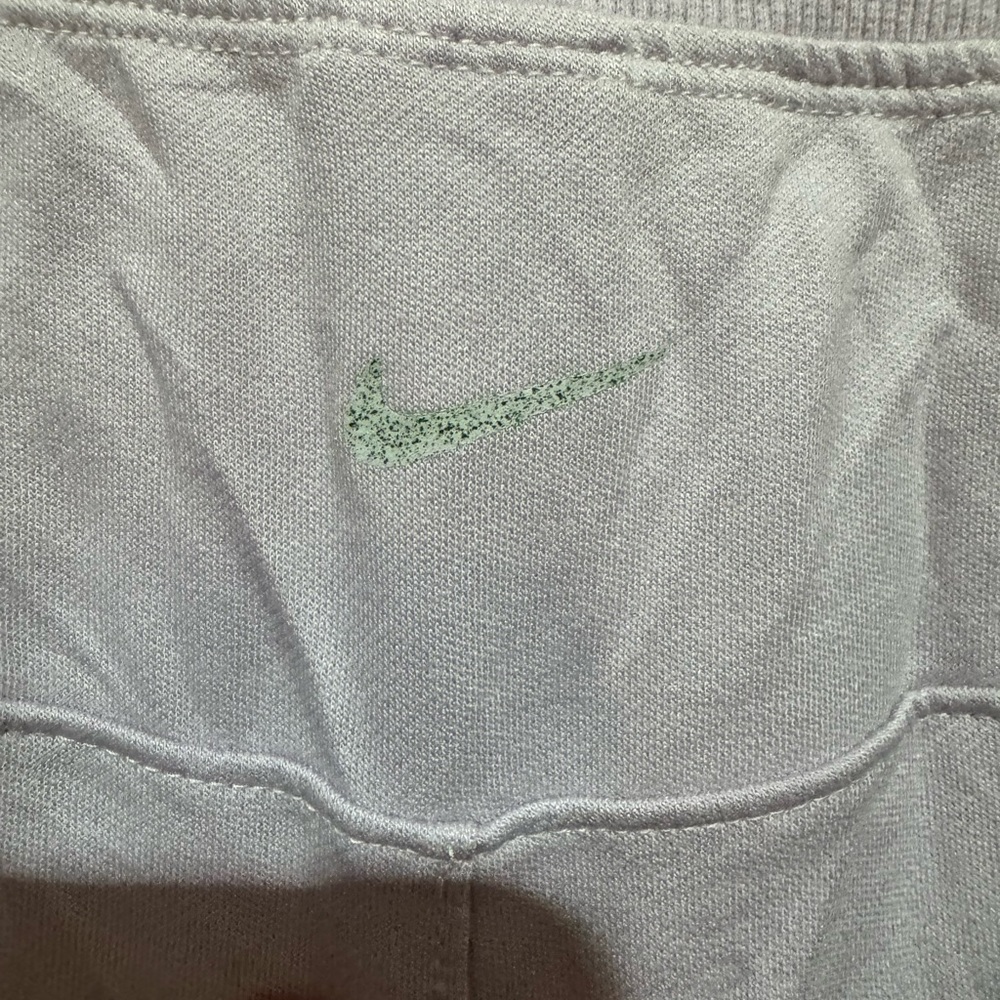 Nike Yoga Women's French Terry Jogger Sweatpants Plum Fog Pink Size 2X Soft Luxe - Picture 7 of 9